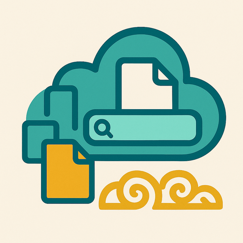 Illustration of effortless file management